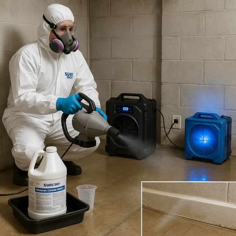 Sanitization and Odor Removal process in Arcade, NY