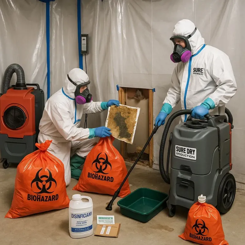 Contaminated Water Handling Protocols process in Arcade, NY