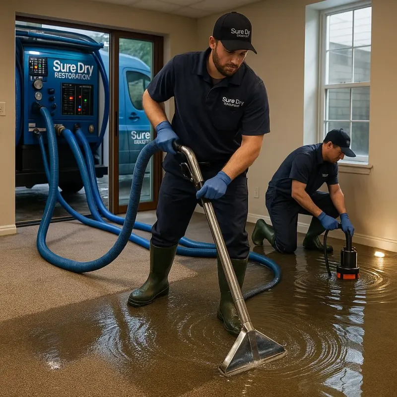 Water Extraction and Removal process in Arcade, NY